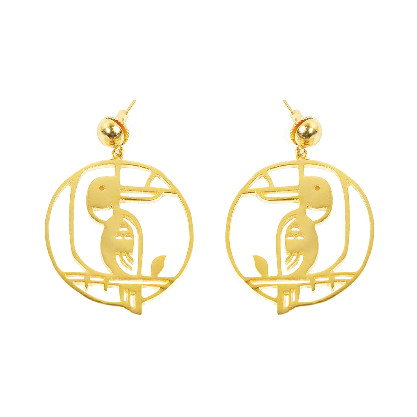 Bonhabi Hornbill Earrings