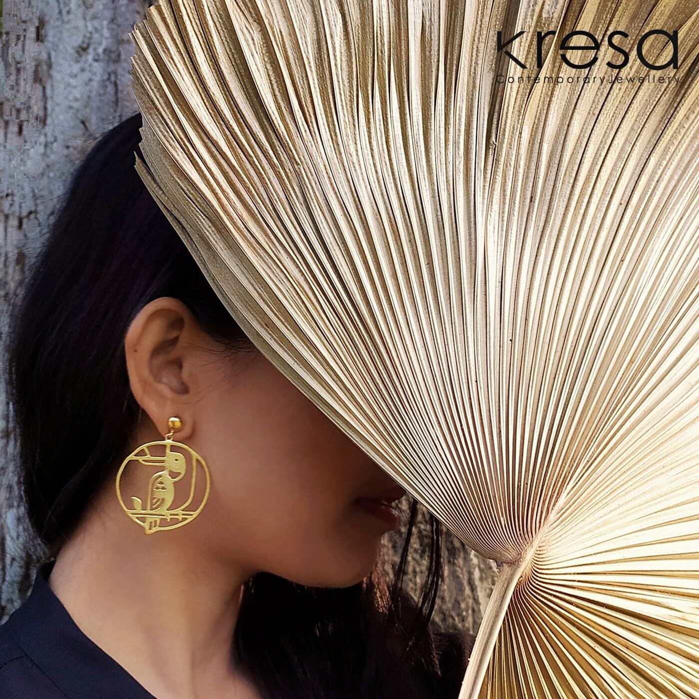 Bonhabi Hornbill Earrings