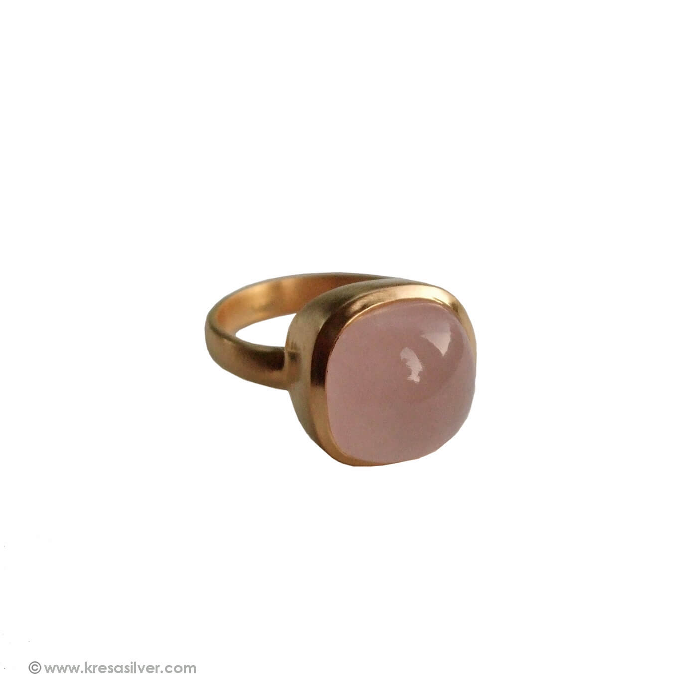 Aria Rose Quartz Ring