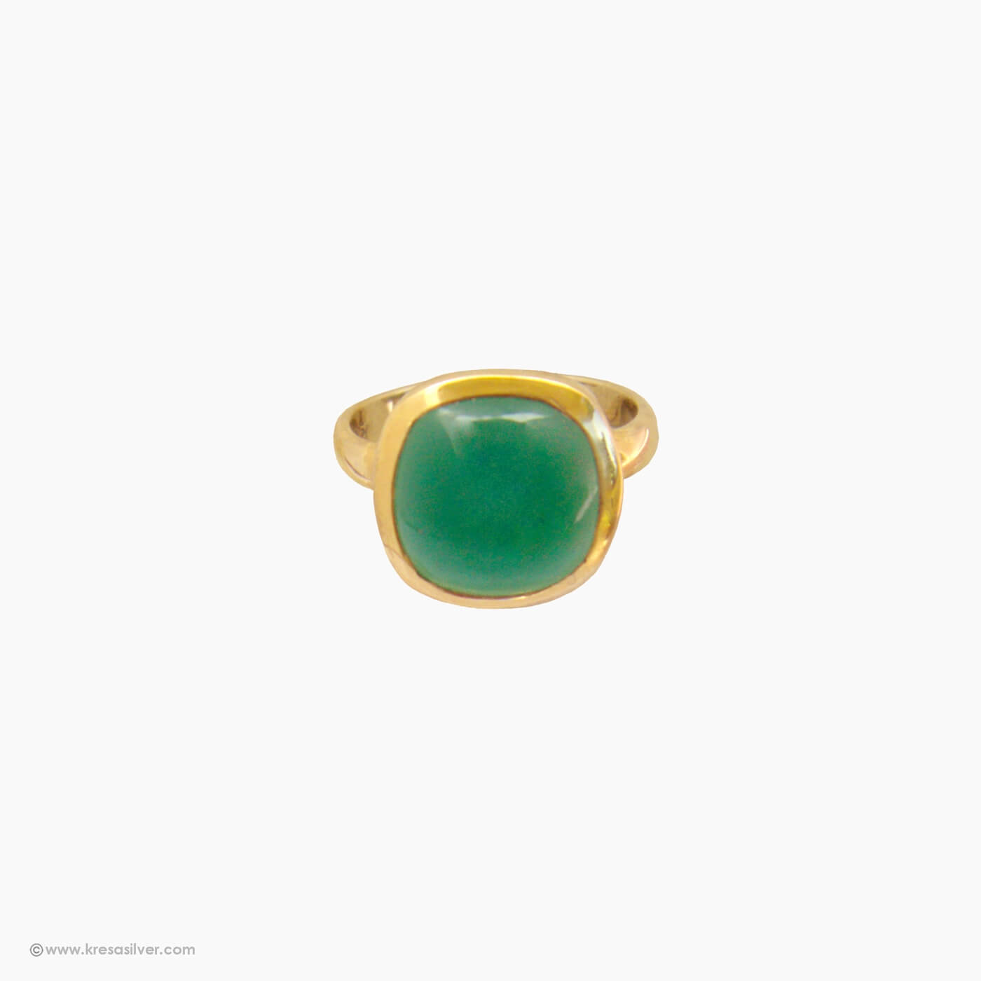 Aria Green Onyx Ring
