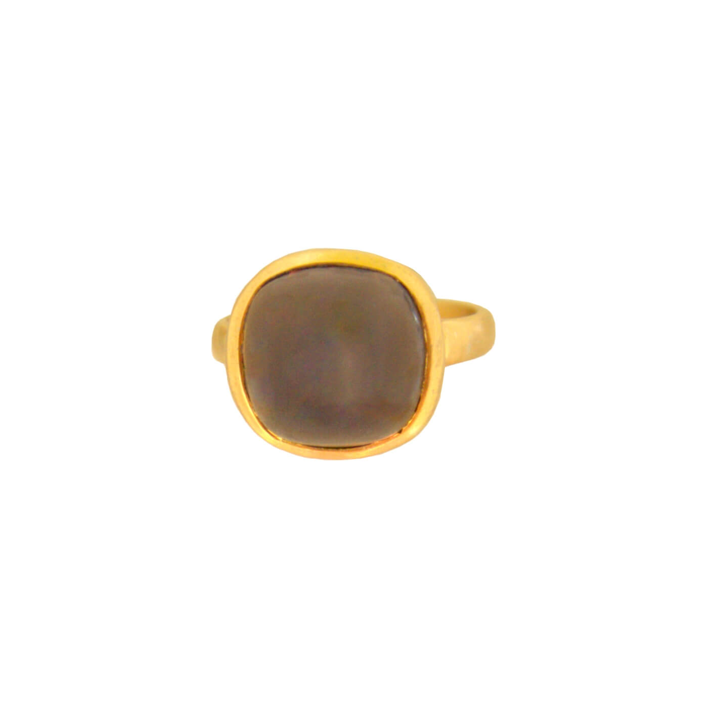 Dew Drop Smokey Qtz Ring