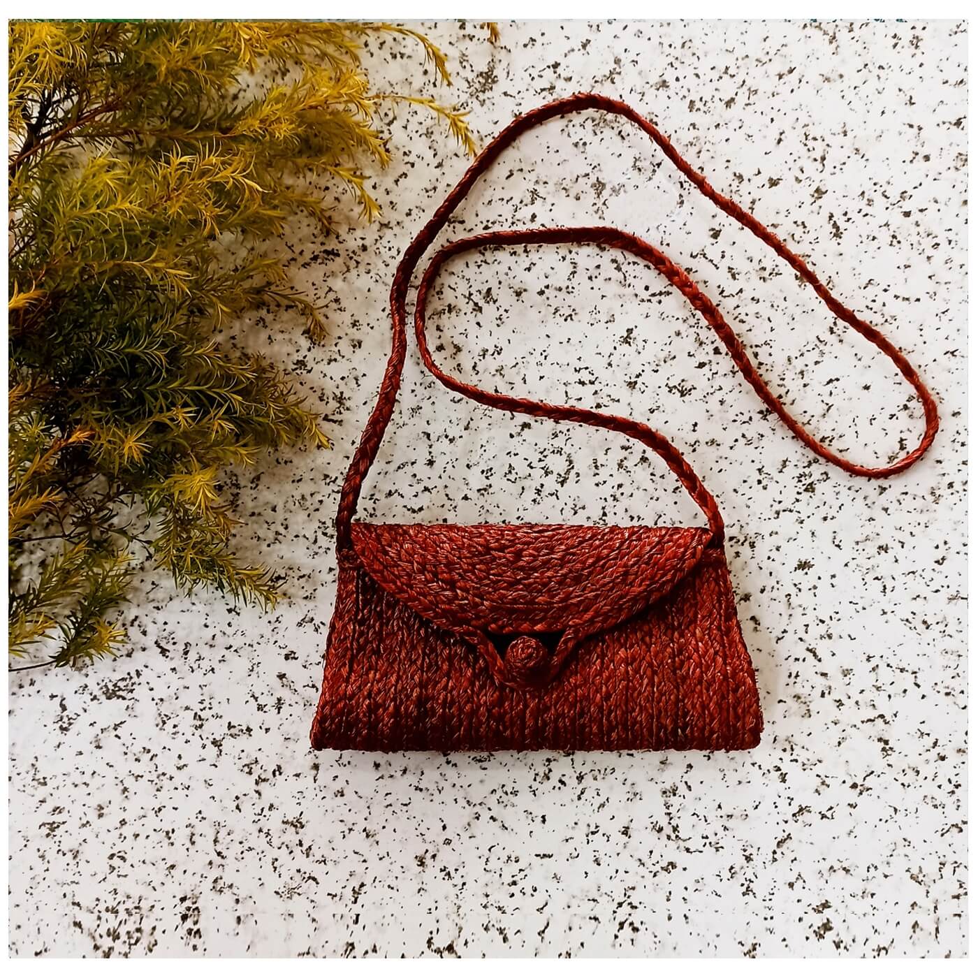 Ellora Purse Red